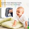 imageSTQ Toddler Shoes Wide Toe Box Boys Slip on Shoes for Kids Girls Sock ShoesGrey