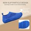 imageSTQ Toddler Shoes Wide Toe Box Boys Slip on Shoes for Kids Girls Sock ShoesSapphire