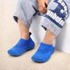 imageSTQ Toddler Shoes Wide Toe Box Boys Slip on Shoes for Kids Girls Sock ShoesSapphire
