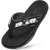 imageFlip Flops Girls Sandals Boys Unisex Summer Beach Non Slip LittleBig Kid Outdoor ampamp IntdoorAll Black