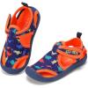 Navy Orange Dinosaur