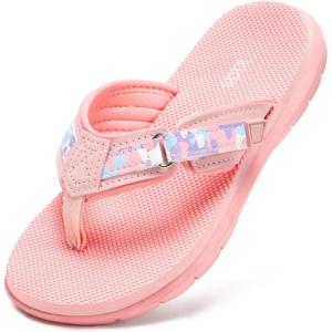 imageFlip Flops Girls Sandals Boys Unisex Summer Beach Non Slip LittleBig Kid Outdoor ampamp IntdoorPink