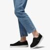 imageSTQ Slip on Boat Shoes for Women Orthopedic Casual Loafers with Arch SupportClassical Black White