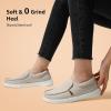 imageSTQ Slip on Boat Shoes for Women Orthopedic Casual Loafers with Arch SupportTaupe