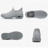 imageSTQ Walking Shoes Women Slip On Sneakers Air Cushion Comfortable Breathable Lightweight Mesh Shoes Shock Absorbing Design Ideal for Plantar Fasciitis All Day StandingMedium Grey Pink