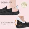 imageSTQ Walking Shoes Women Slip on Sneakers Orthopedic Shoes Non Slip Elderly Comfort Lightweight Casual Standing TravellingBlack