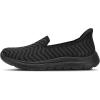 imageSTQ Walking Shoes Women Slip on Sneakers Orthopedic Shoes Non Slip Elderly Comfort Lightweight Casual Standing TravellingBlack