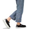 imageSTQ Womens Slip on LoafersOrthopedic Comfotable Fur Lined Ultralight Boat Casual Shoes with Arth SupportClassical Bw