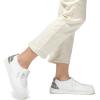 imageSTQ Womens Slip on LoafersOrthopedic Comfotable Fur Lined Ultralight Boat Casual Shoes with Arth SupportCloud White