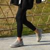 imageSTQ Womens Slip on Walking Shoes Air Cushion Comfortable Supportive Orthopedic Nursing Sneakers for Plantar FasciitisTaupe