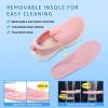 imageSTQ Kids Shoes Girls Boys Lightweight Slip on Walking SneakersPink