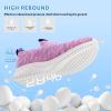 imageSTQ Kids Shoes Girls Boys Lightweight Slip on Walking SneakersPink Purple