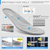 imageSTQ Maternity Walking Shoes Womens Slip on SneakerLight Grey Pink