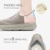 imageSTQ Maternity Walking Shoes Womens Slip on SneakerTaupe