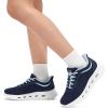 imageSTQ Road Running Shoes for Womens Breathable Walking Tennis Sneakers Women Athletic Gym Workout Cushion Sport Training Fitness Cushioned Lightweight Comfort Plantar FasciitisNavy