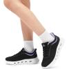 imageSTQ Road Running Shoes for Womens Breathable Walking Tennis Sneakers Women Athletic Gym Workout Cushion Sport Training Fitness Cushioned Lightweight Comfort Plantar FasciitisBlack Purple