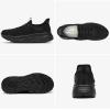 imageSTQ Slip on Sneakers Men Comfort Walking Shoes Orthopedic Shoes for Plantar FasciitisAll Black