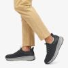 imageSTQ Slip on Sneakers Men Comfort Walking Shoes Orthopedic Shoes for Plantar FasciitisDark Grey