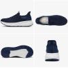 imageSTQ Slip on Sneakers Men Comfort Walking Shoes Orthopedic Shoes for Plantar FasciitisNavy