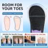 imageSTQ Slip on Sneakers Women Walking Shoes with Arch Support Comfortable NonSlip Nurse ShoesCharcoal Grey Purple