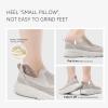 imageSTQ Slip on Sneakers Women Walking Shoes with Arch Support Comfortable NonSlip Nurse ShoesTaupe