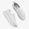 imageSTQ Slip on Sneakers Women Walking Shoes with Arch Support Comfortable NonSlip Nurse ShoesWhite