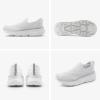 imageSTQ Slip on Sneakers Women Walking Shoes with Arch Support Comfortable NonSlip Nurse ShoesWhite