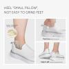 imageSTQ Slip on Sneakers Women Walking Shoes with Arch Support Comfortable NonSlip Nurse ShoesWhite