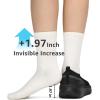 imageSTQ Slip on Sneakers Women Walking Shoes with Arch Support Memory FoamAll Black