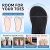 imageSTQ Slip on Sneakers Women Walking Shoes with Arch Support Memory FoamBlack White