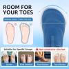imageSTQ Slip on Sneakers Women Walking Shoes with Arch Support Memory FoamDenim Blue