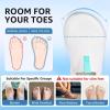 imageSTQ Slip on Sneakers Women Walking Shoes with Arch Support Memory FoamWhite Teal