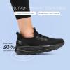 imageSTQ Slip on Womens Sneakers Orthopedic Walking Shoes Comfortable Breathable Sneakers with Arch SupportAll Black