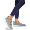 imageSTQ Slip on Womens Sneakers Orthopedic Walking Shoes Comfortable Breathable Sneakers with Arch SupportLight Grey