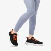 imageSTQ Tennis Shoes Womens Sneakers Breathable Mesh Walking Shoes Arch Support Orthopedic Athletic Workout Gym Running Shoe for Travel Jogging Sports Cross TrainingBlack Orange