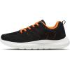 imageSTQ Tennis Shoes Womens Sneakers Breathable Mesh Walking Shoes Arch Support Orthopedic Athletic Workout Gym Running Shoe for Travel Jogging Sports Cross TrainingBlack Orange