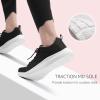 imageSTQ Tennis Shoes Womens Sneakers Breathable Mesh Walking Shoes Arch Support Orthopedic Athletic Workout Gym Running Shoe for Travel Jogging Sports Cross TrainingBlack Leopard