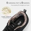imageSTQ Tennis Shoes Womens Sneakers Breathable Mesh Walking Shoes Arch Support Orthopedic Athletic Workout Gym Running Shoe for Travel Jogging Sports Cross TrainingBlack Leopard