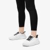 imageSTQ Tennis Shoes Womens Sneakers Breathable Mesh Walking Shoes Arch Support Orthopedic Athletic Workout Gym Running Shoe for Travel Jogging Sports Cross TrainingWhite Coke Black