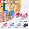 imageSTQ Toddler Shoes Boys ampamp Girls Canvas Kids Slip On ShoesPink