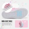 imageSTQ Toddler Shoes Boys ampamp Girls Canvas Kids Slip On ShoesPink