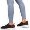 imageSTQ Walking Shoes Women Comfort Slip on Sneakers Women with Arch SupportBlack Orange