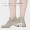 imageSTQ Walking Shoes Women Slip on Sneakers Non Slip Work AirCushion Arch Support Tennis Plantar Fasciitis Orthopedic Breathable Mesh Comfortable Ladies NursingLight Taupe
