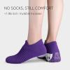 imageSTQ Walking Shoes Women Slip on Sneakers Non Slip Work AirCushion Arch Support Tennis Plantar Fasciitis Orthopedic Breathable Mesh Comfortable Ladies NursingPurple