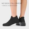 imageSTQ Walking Shoes Women Slip on Sneakers Non Slip Work AirCushion Arch Support Tennis Plantar Fasciitis Orthopedic Breathable Mesh Comfortable Ladies NursingNew Black