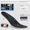 imageSTQ Walking Shoes Women Slip on Sneakers Non Slip Work AirCushion Arch Support Tennis Plantar Fasciitis Orthopedic Breathable Mesh Comfortable Ladies NursingNew Black