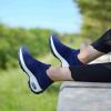 imageSTQ Walking Shoes Women Slip on Sneakers Non Slip Work AirCushion Arch Support Tennis Plantar Fasciitis Orthopedic Breathable Mesh Comfortable Ladies NursingNavy