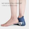 imageSTQ Walking Shoes Women Slip on Sneakers Non Slip Work AirCushion Arch Support Tennis Plantar Fasciitis Orthopedic Breathable Mesh Comfortable Ladies NursingDenim Blue White