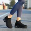 imageSTQ Walking Shoes Women Slip on Sneakers Non Slip Work AirCushion Arch Support Tennis Plantar Fasciitis Orthopedic Breathable Mesh Comfortable Ladies NursingNew Black