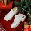 imageSTQ Walking Shoes Women Slip on Sneakers Non Slip Work AirCushion Arch Support Tennis Plantar Fasciitis Orthopedic Breathable Mesh Comfortable Ladies NursingWhite